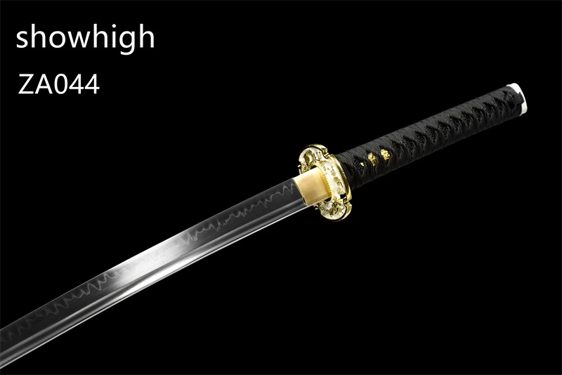T10 real hamon dragon katana sword ZA044