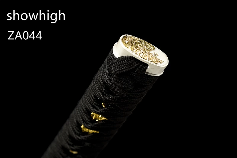 T10 real hamon dragon katana sword ZA044