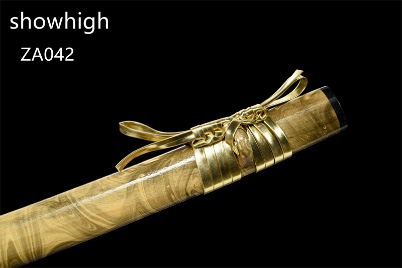 gold snake gld high manganese steel katana sword ZA042