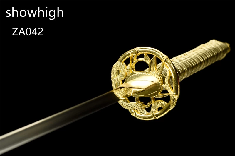gold snake gld high manganese steel katana sword ZA042