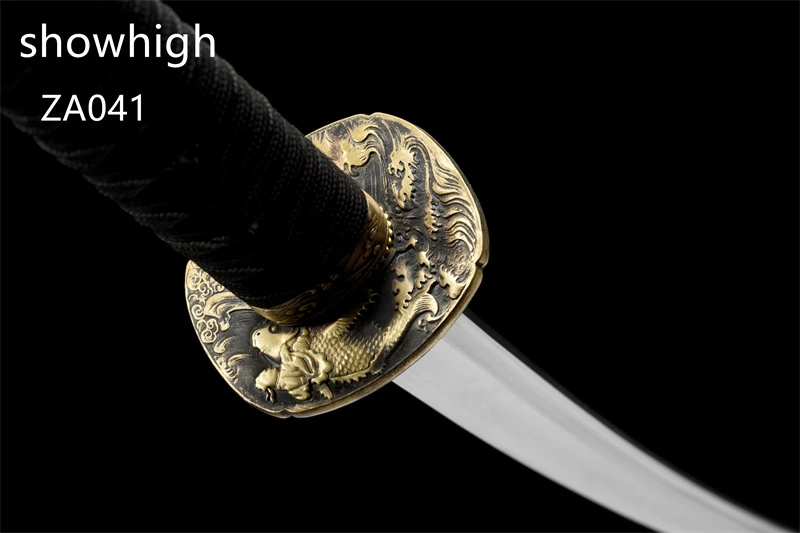 T10 real hamon katana sword ZA041