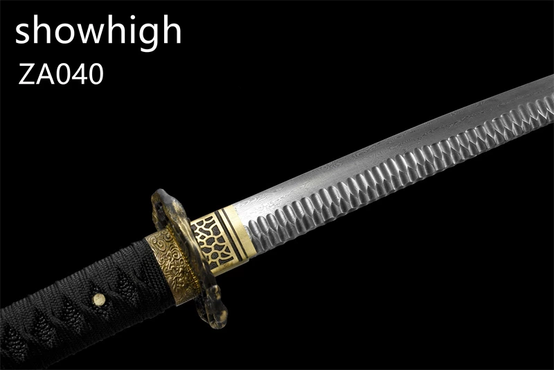 damascus katana sword ZA040