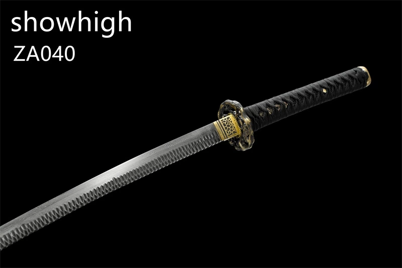 damascus katana sword ZA040