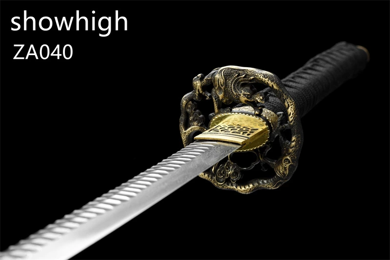 damascus katana sword ZA040