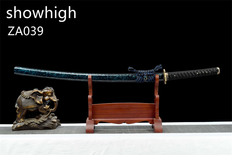 damascus katana sword ZA039
