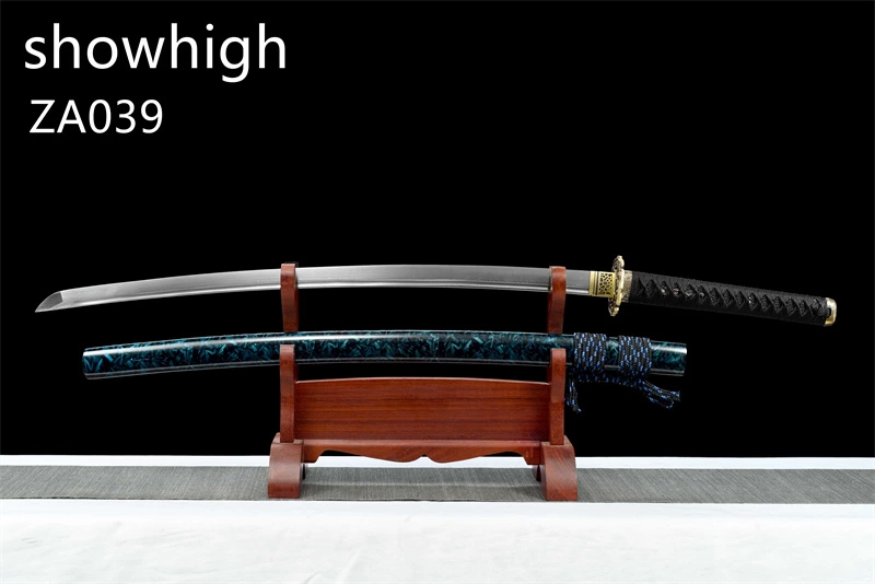 damascus katana sword ZA039