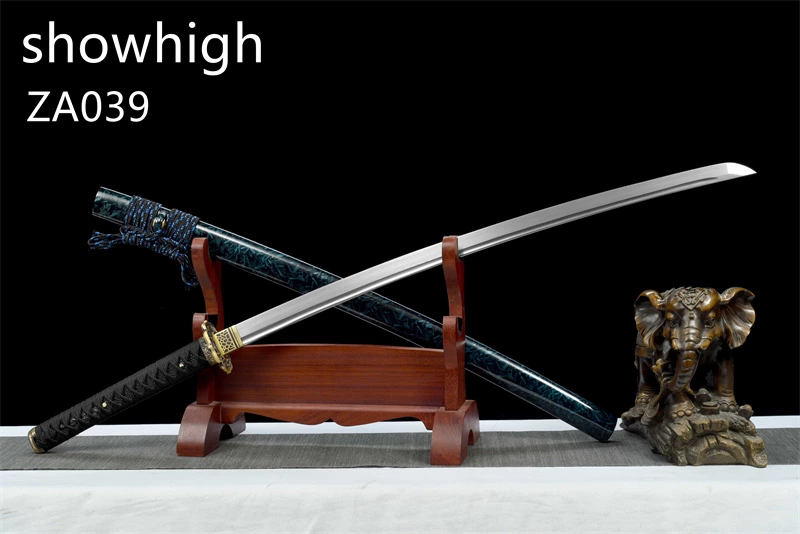damascus katana sword ZA039