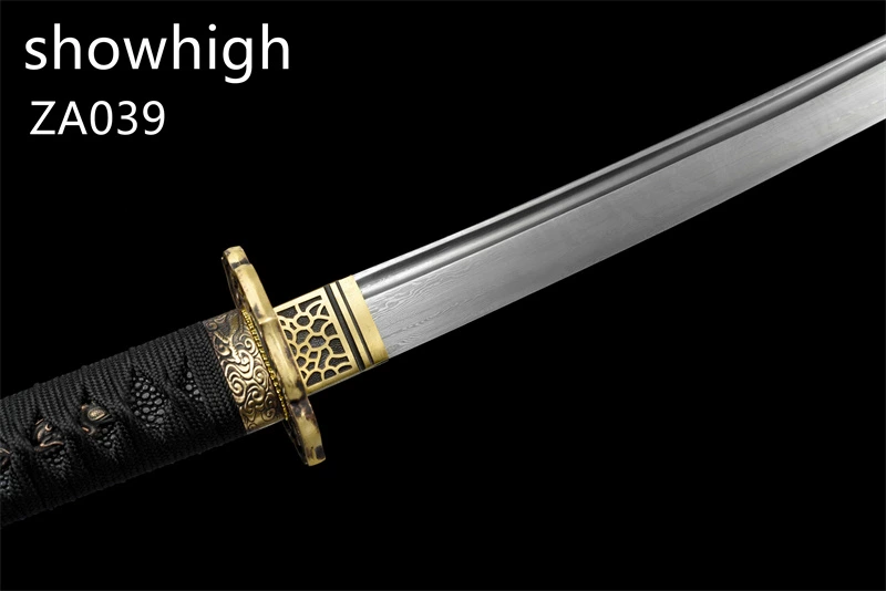 damascus katana sword ZA039