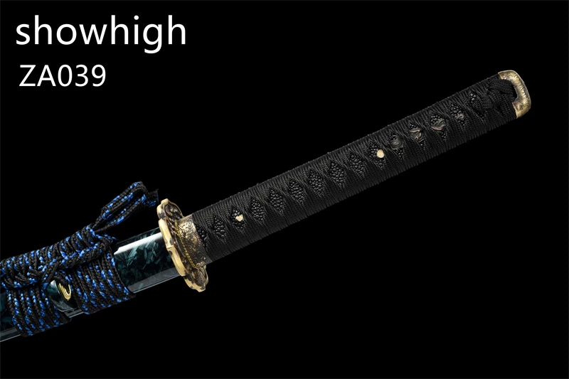 damascus katana sword ZA039