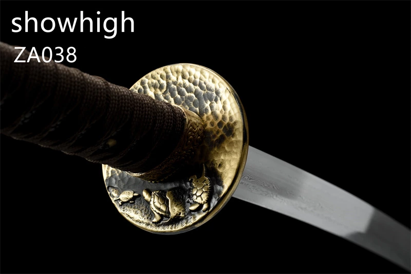 damascus katana sword ZA038