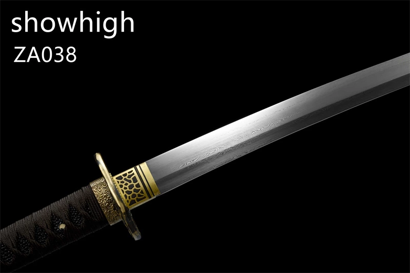 damascus katana sword ZA038