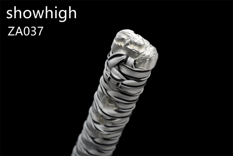 mirror polished high carbon steel lotus katana sword ZA037