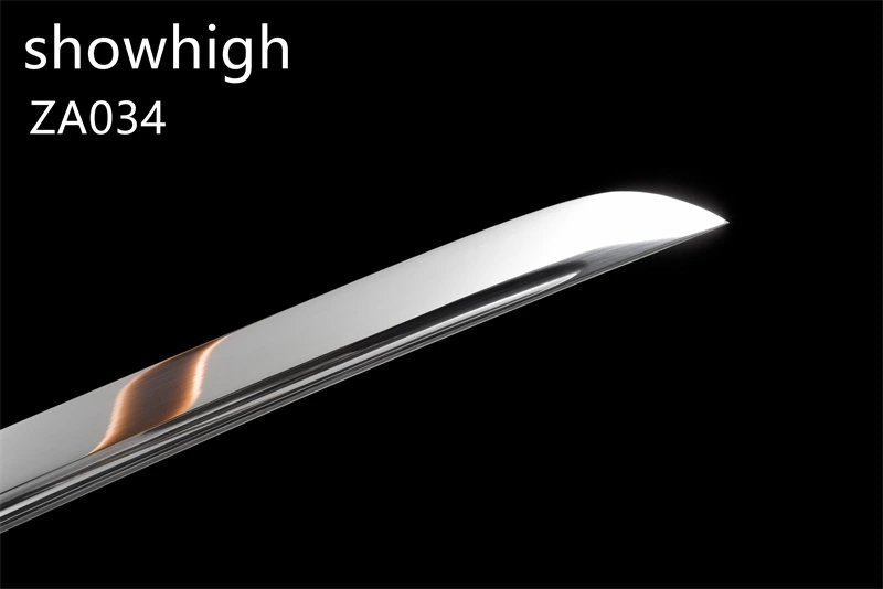 mirror polished high carbon steel katana sword ZA034