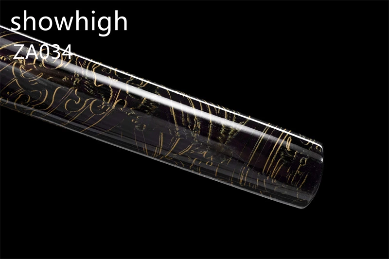mirror polished high carbon steel katana sword ZA034