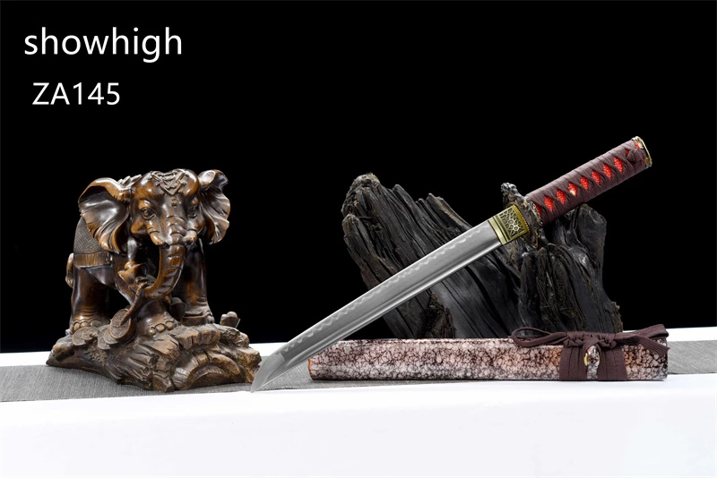 handmade mini katana carbon steel tanto sword ZA145