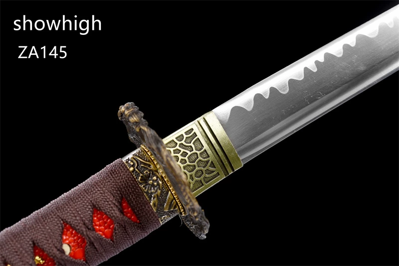 handmade mini katana carbon steel tanto sword ZA145