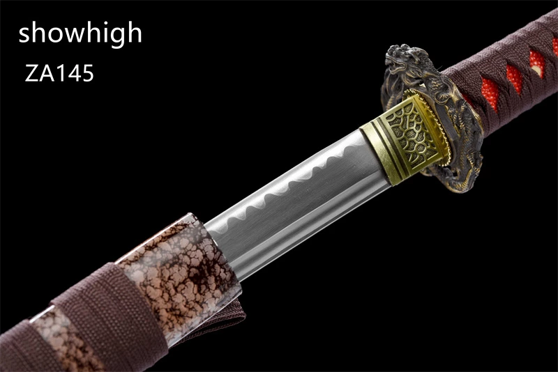 handmade mini katana carbon steel tanto sword ZA145