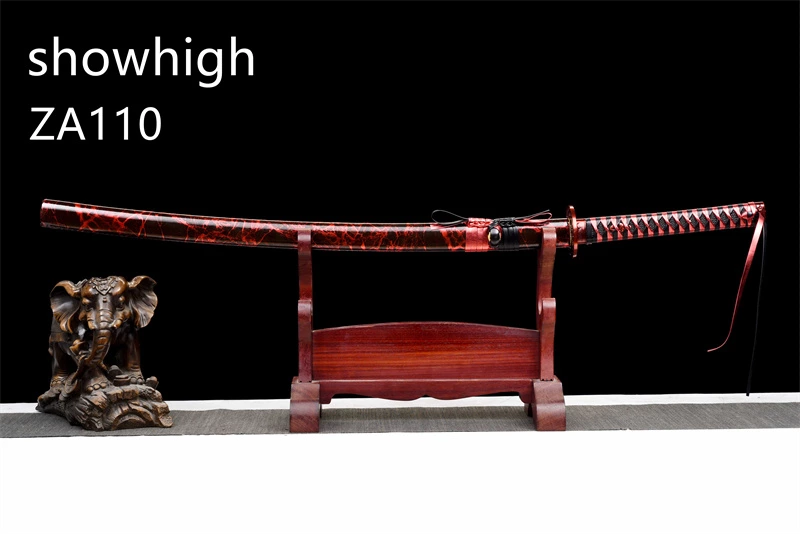 red katana sword ZA110