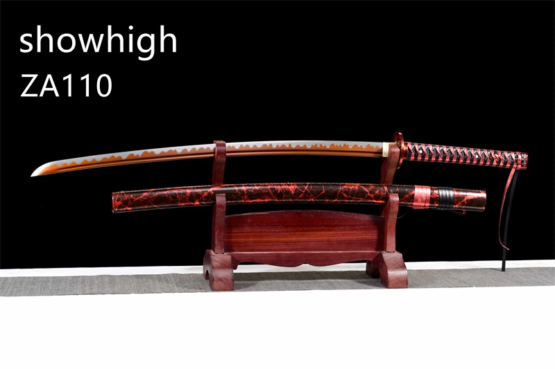 red katana sword ZA110