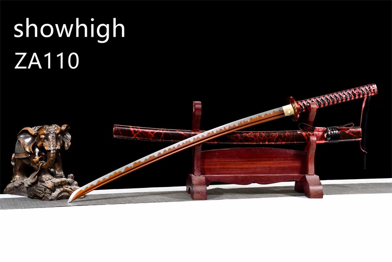 red katana sword ZA110