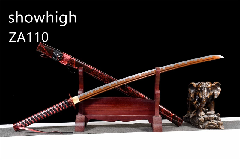 red katana sword ZA110