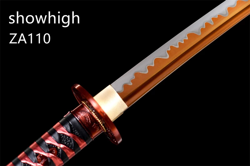 red katana sword ZA110