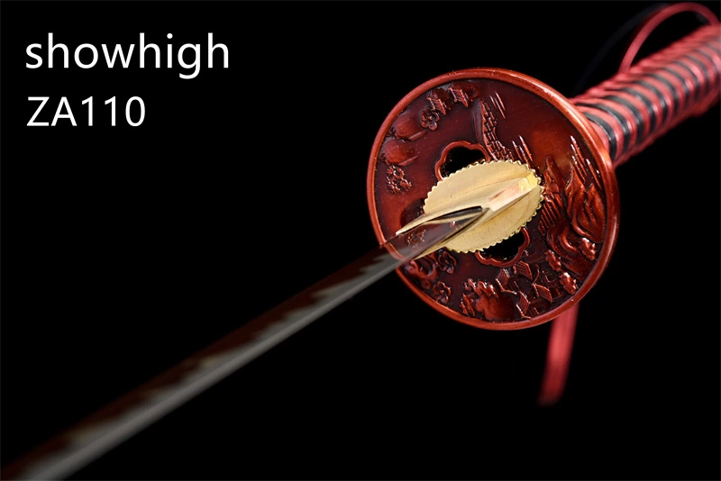 red katana sword ZA110