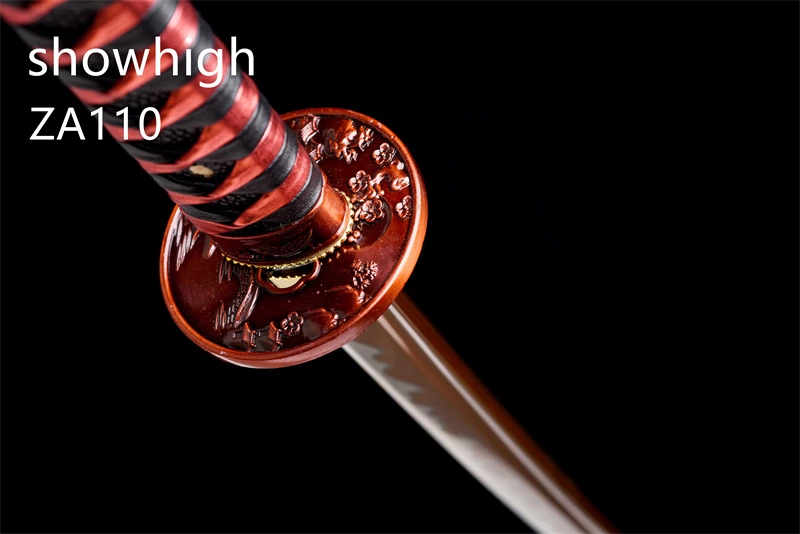 red katana sword ZA110