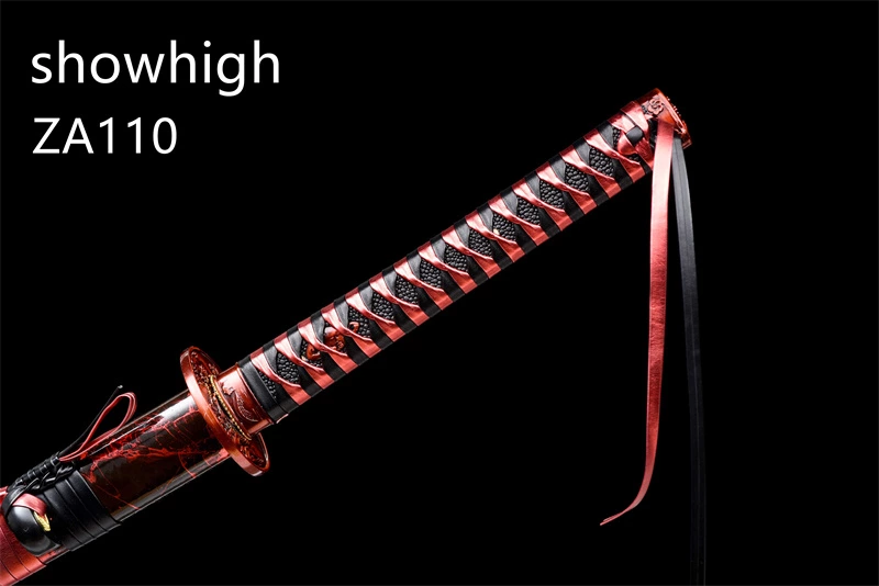 red katana sword ZA110