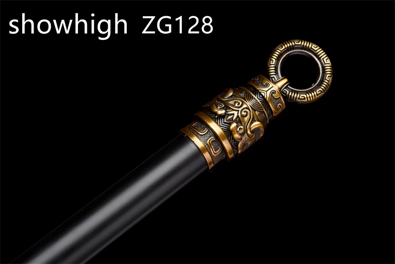 broadsword with  black stainless steel long handle  ZG128
