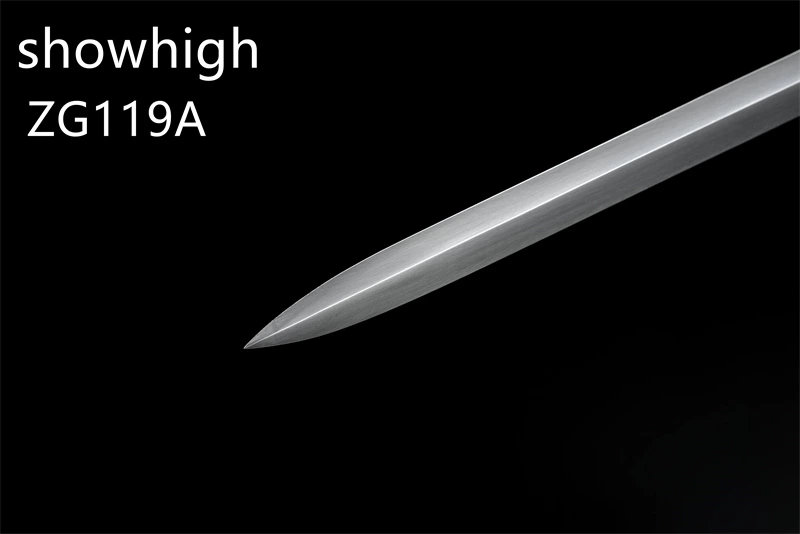 high quality spring steel sword with metal  scabbard ZG119A
