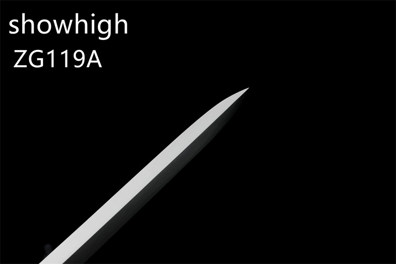 high quality spring steel sword with metal  scabbard ZG119A