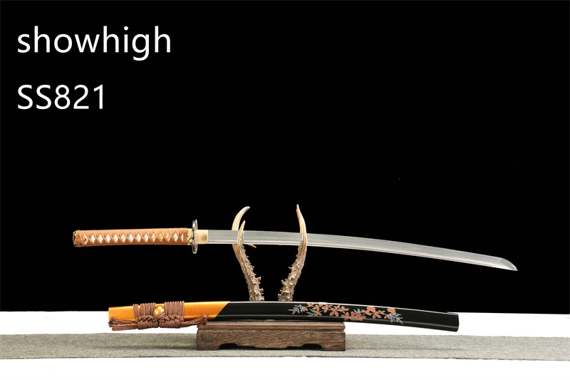 handmade carbon steel katana sword SS821