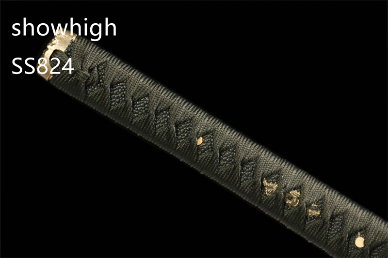 Handmade black katana  phoenix sword SS824