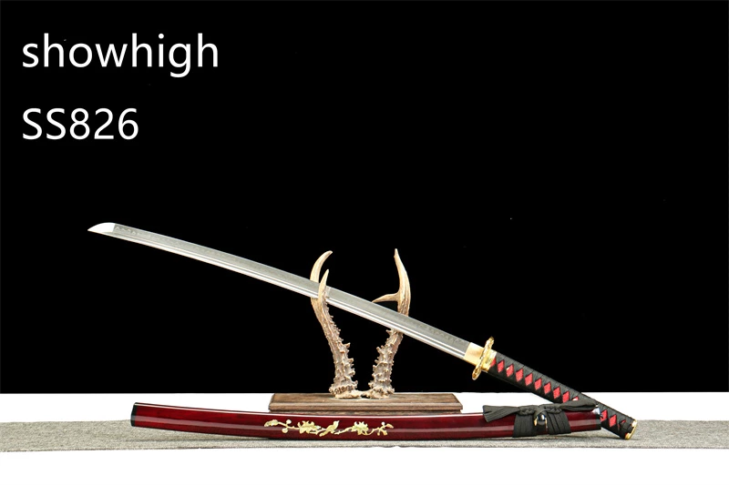 T10 real hamon katana sword SS826