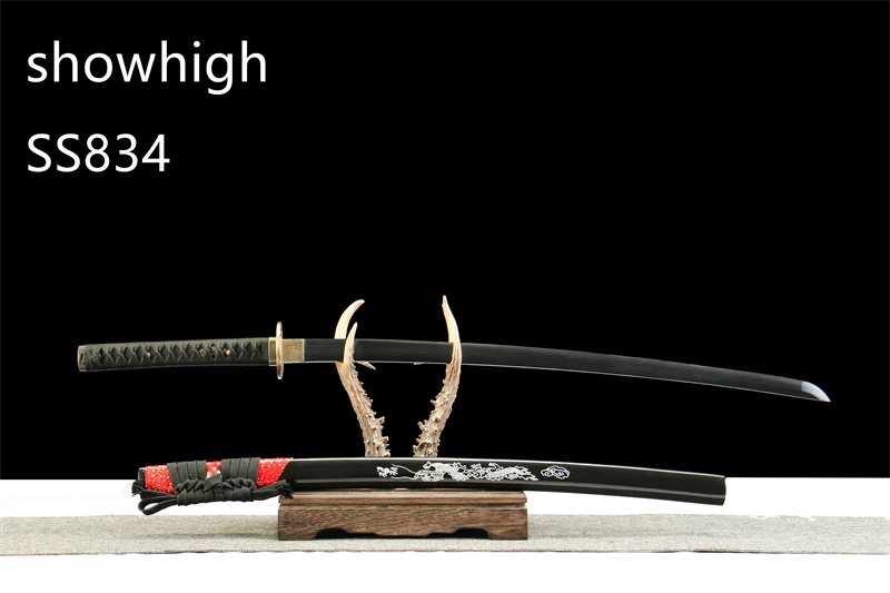 black katana sword SS834