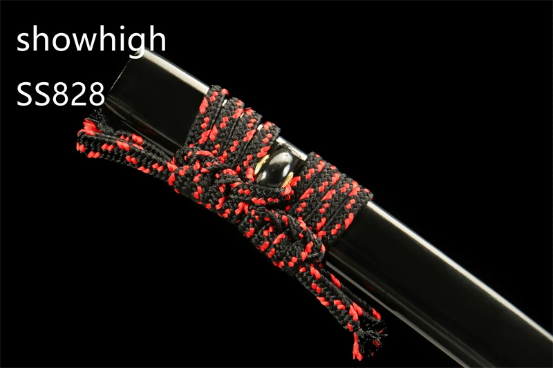 functional red damascus katana sword  SS828