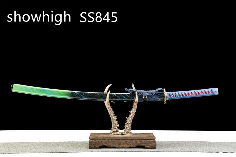 red and black katana sword SS845