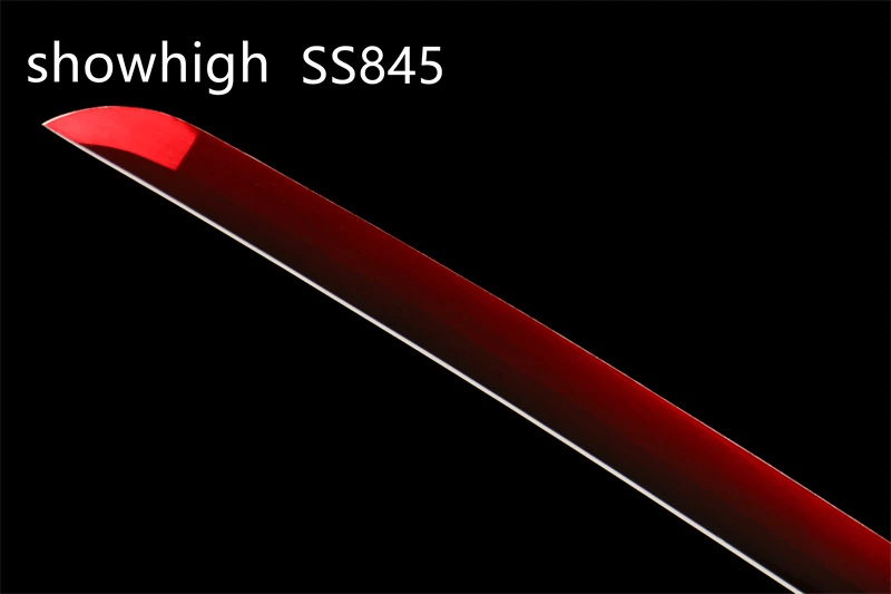 red and black katana sword SS845