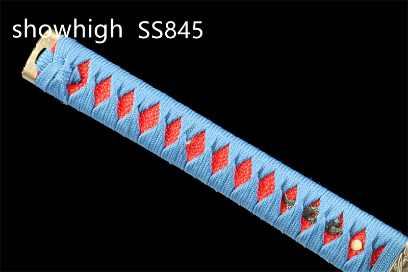 red and black katana sword SS845