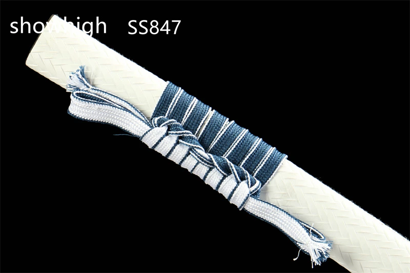 silver dragon katana sword SS847