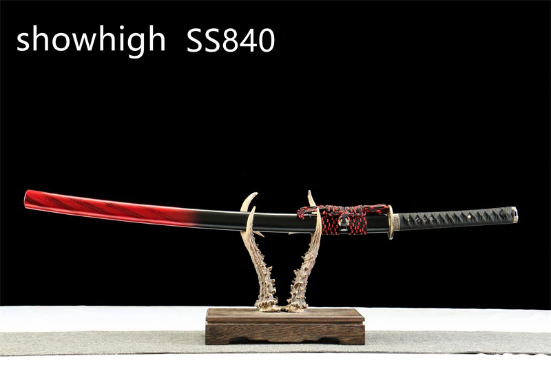 red katana sword SS840