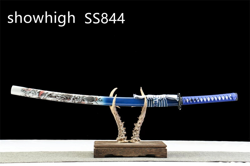 purple katana sword SS844