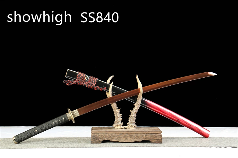red katana sword SS840