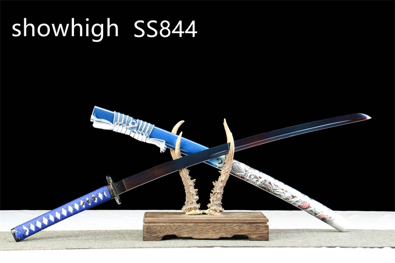purple katana sword SS844
