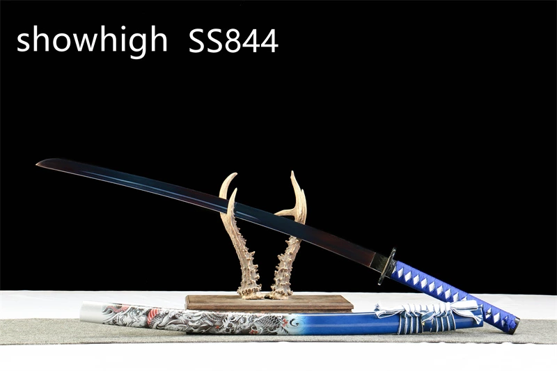 purple katana sword SS844