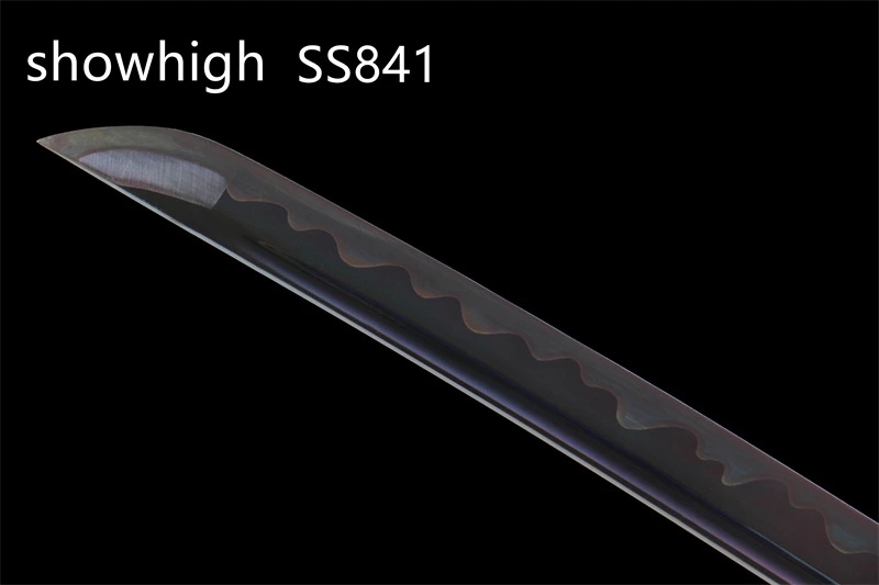 fancy blue katana sword SS841