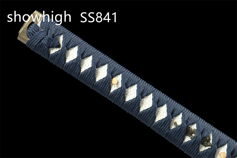 fancy blue katana sword SS841