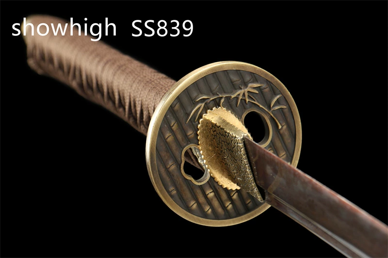 metal bamboo katana sword SS839