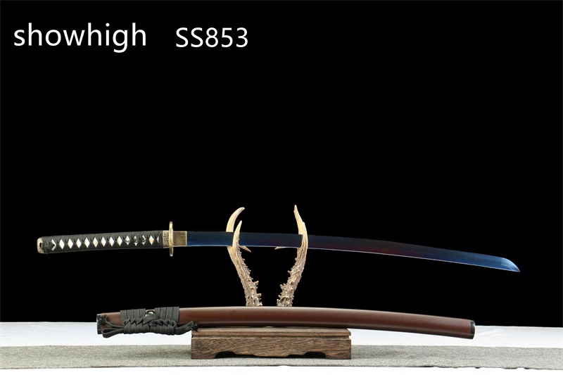 blue katana sword SS853
